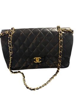 Chanel Chanel Classic Double Flap 13th Lambskin Black Series 23 Black